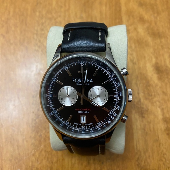 Fortuna Chronomaster Uni-Compax Black - Picture 1 of 3